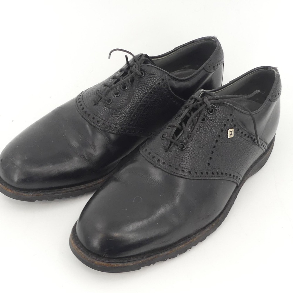Vintage‎ FootJoy Shoes Men's Size 10D Saddle Oxford Golf Classic Made in USA 80s